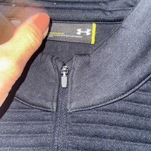 Under Armour Men's Gray Zip-Up Sweater